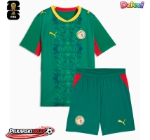 Senegal Koszulka Wyjazdowa dzieci MŚ 2026 Krótki Rękaw (+ krótkie spodenki)